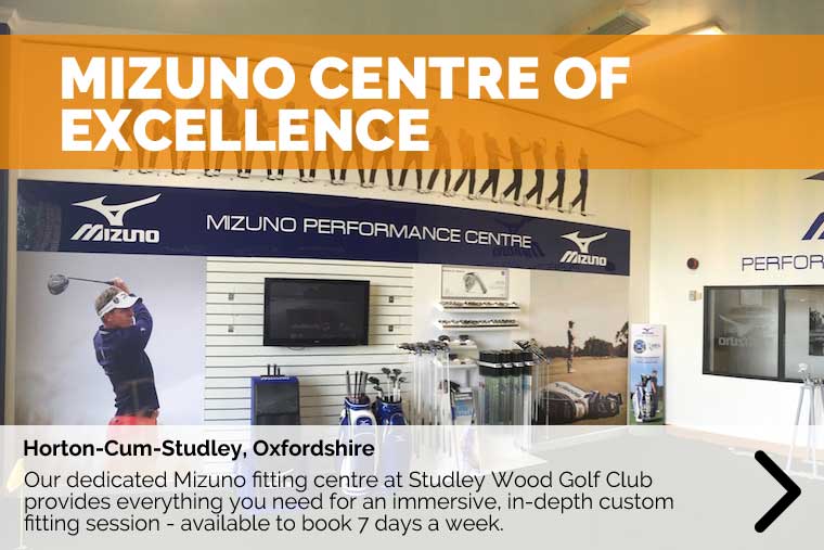 mizuno fitting centre