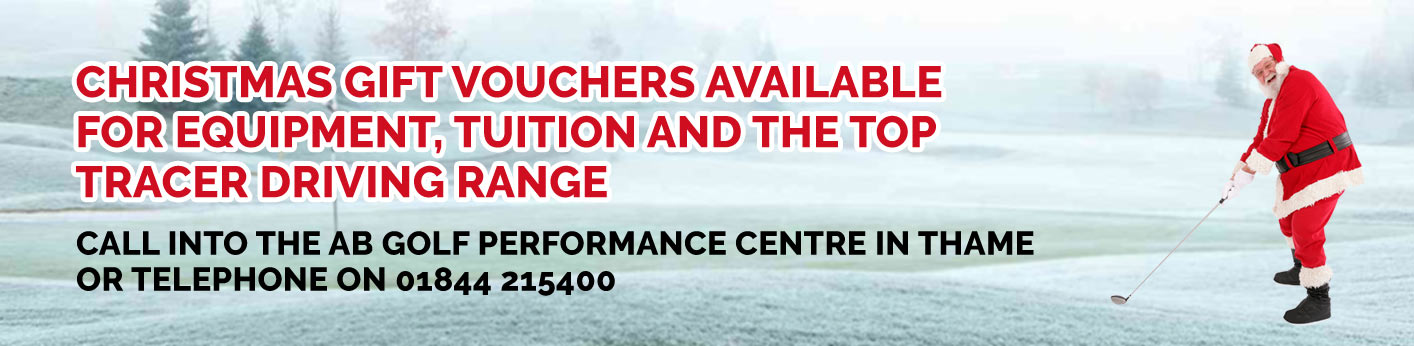 Golf Vouchers for Christmas