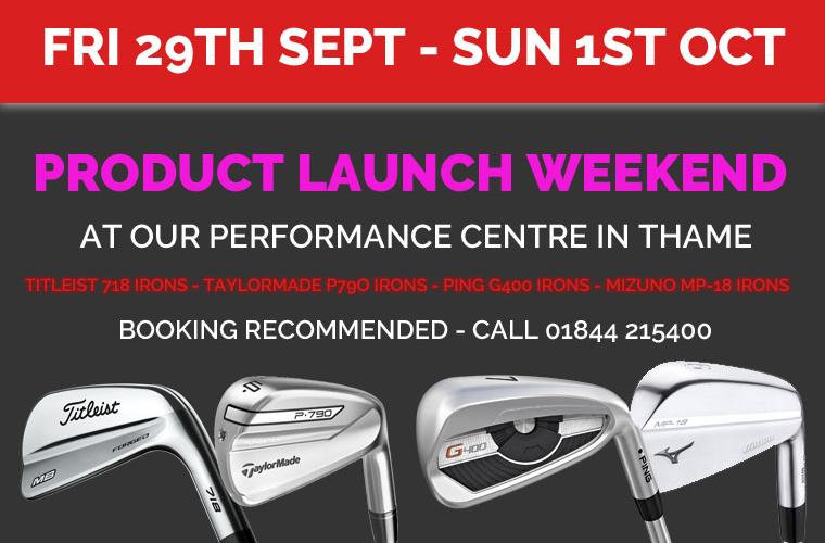 Product launch weekend Titleist Ping TaylorMade and Mizuno Adam Bishop Golf Custom Fitting Lessons Sales